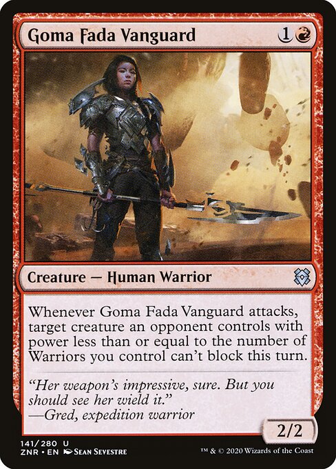 Vanguarda de Goma Fada — Zendikar Rising 141