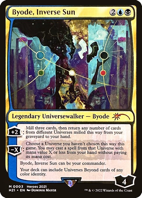 Byode, Inverse Sun — 2021 Heroes of the Realm 3
