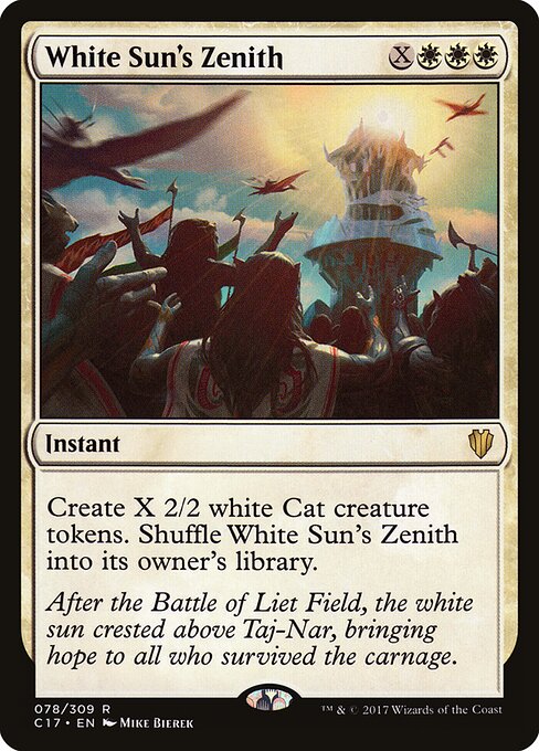 Zênite do Sol Branco — Commander 2017 78