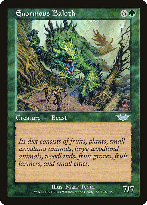 Baloth Enorme — Legions 125