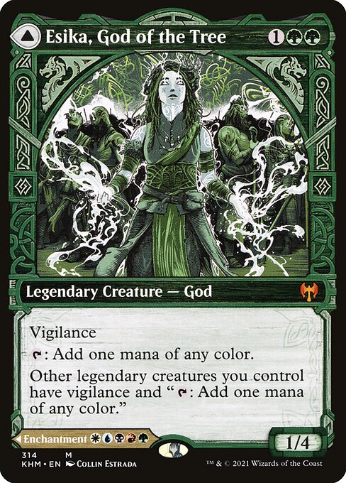 Esika, God of the Tree — Kaldheim 314
