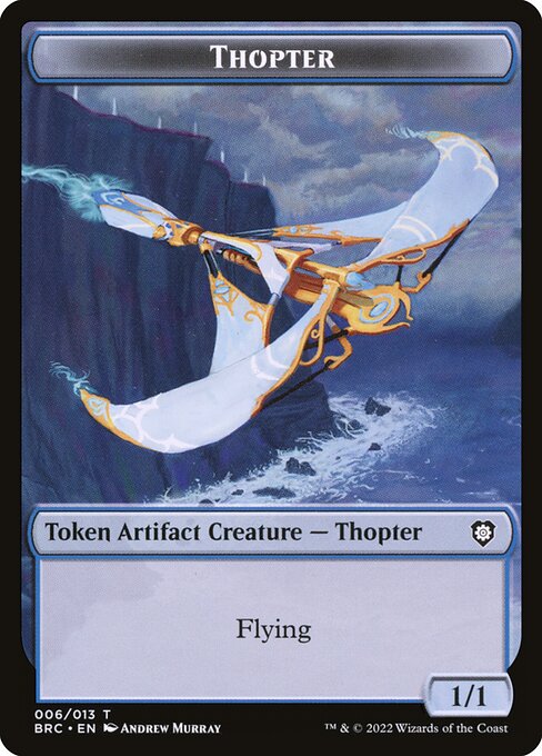 Thopter — The Brothers' War Commander Tokens 6