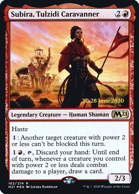 Subira, Caravaneira Tulzidi — Core Set 2021 Promos 162s