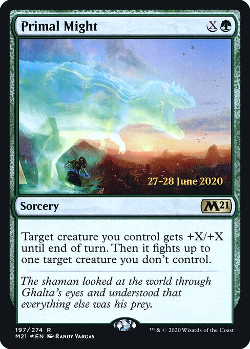 Força Primal — Core Set 2021 Promos 197s