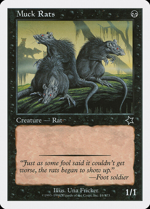 Muck Rats — Starter 1999 84
