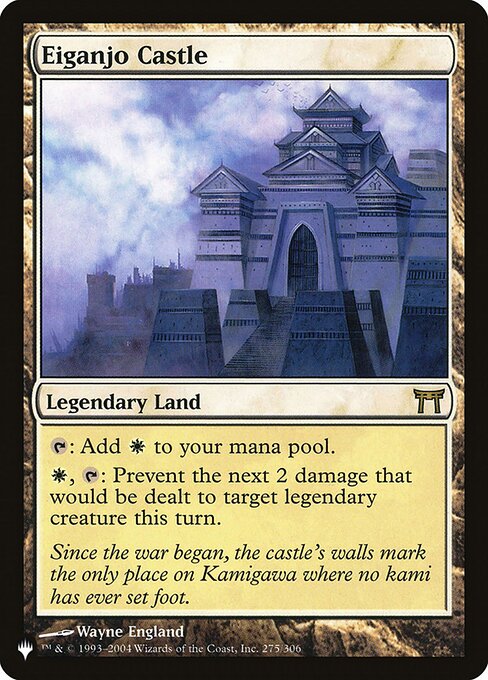 Castelo Eiganjo — The List CHK-275