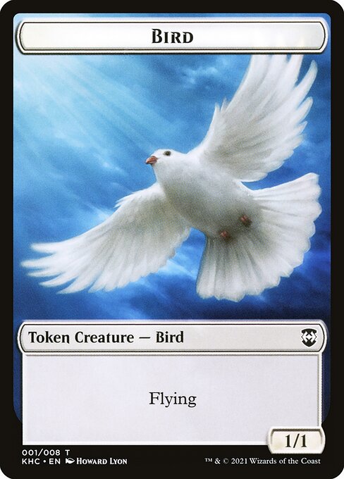 Bird — Kaldheim Commander Tokens 1