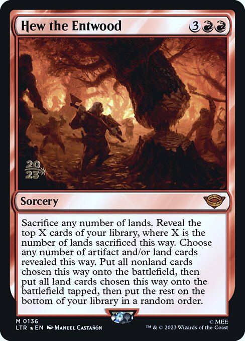 Desmatar a Floresta Ent — Tales of Middle-earth Promos 136s