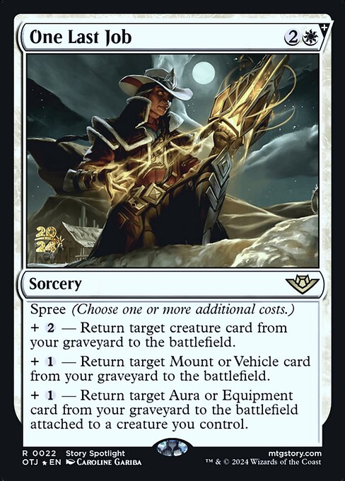 Um Último Trabalho — Outlaws of Thunder Junction Promos 22s