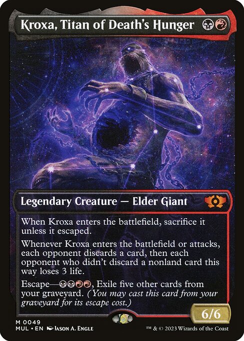 Croxa, Titã da Fome da Morte — Multiverse Legends 49