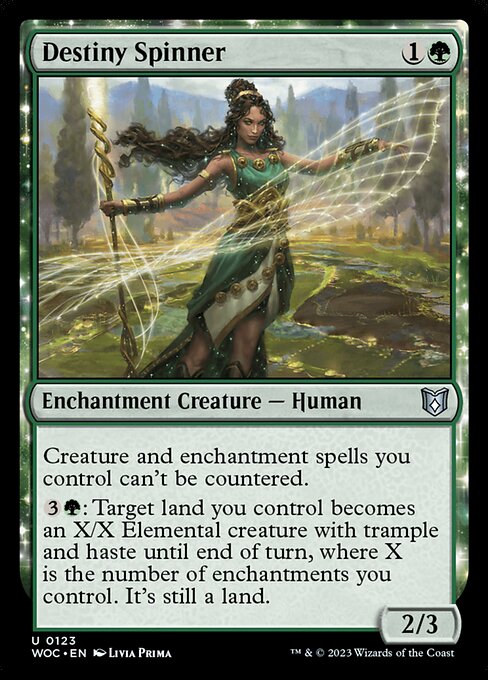 Fiandeira do Destino — Wilds of Eldraine Commander 123