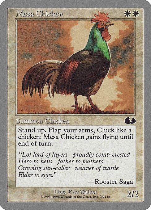 Mesa Chicken — Unglued 9