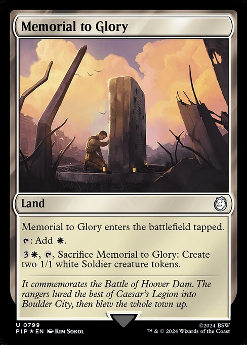 Memorial à Glória — Fallout 799