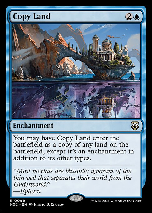 Copy Land — Modern Horizons 3 Commander 99
