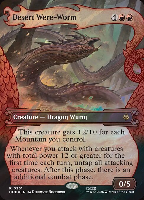 Desert Were-Worm — The Hobbit 261