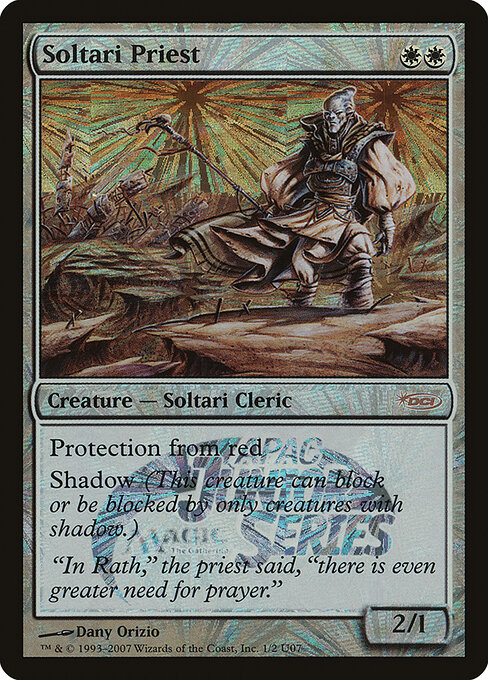 Sacerdote Soltariano — Junior APAC Series 1U07