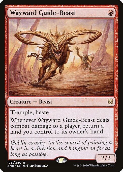 Fera-guia Errática — Zendikar Rising 176