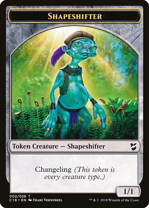 Shapeshifter — Commander 2018 Tokens 2