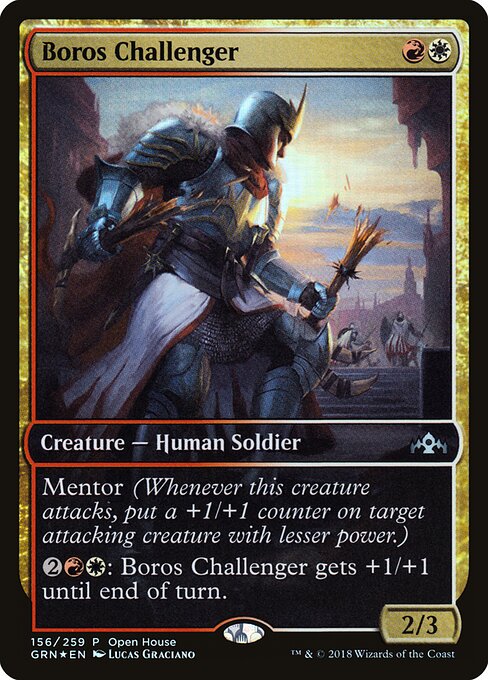 Desafiante Boros — Guilds of Ravnica Promos 156