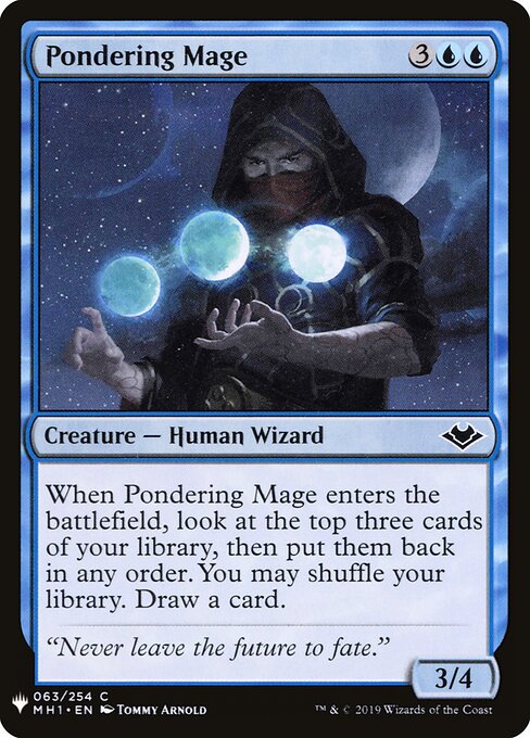 Mago Ponderado — The List MH1-63
