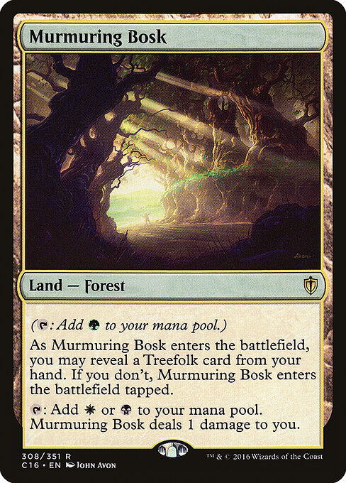 Bosque Murmurante — Commander 2016 308