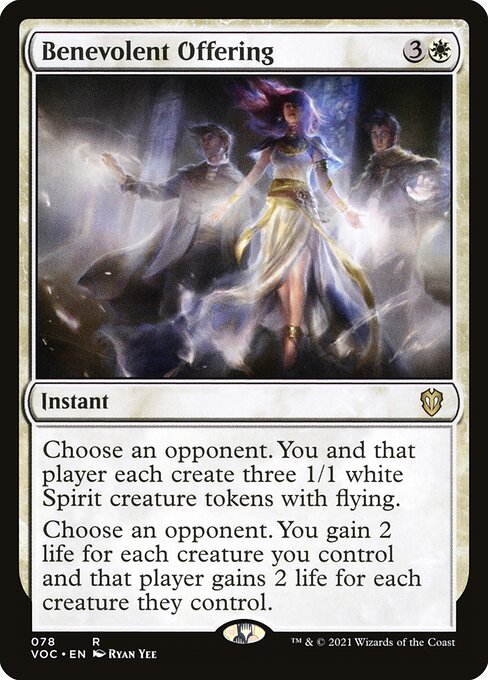 Oferenda Benevolente — Crimson Vow Commander 78