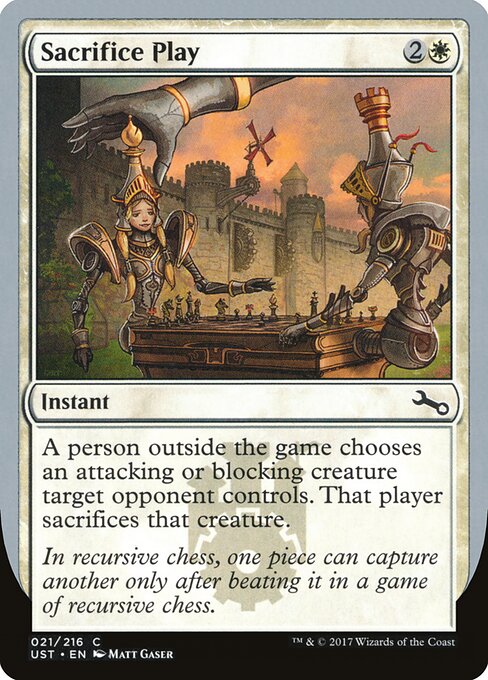 Sacrifice Play — Unstable 21