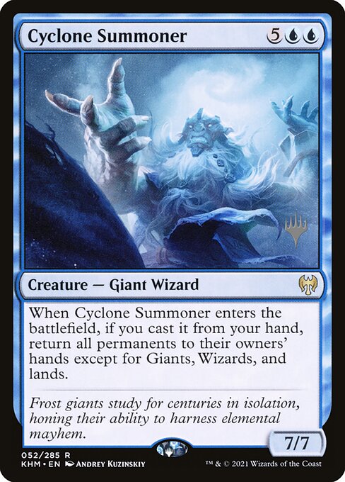 Invocador de Ciclones — Kaldheim Promos 52p
