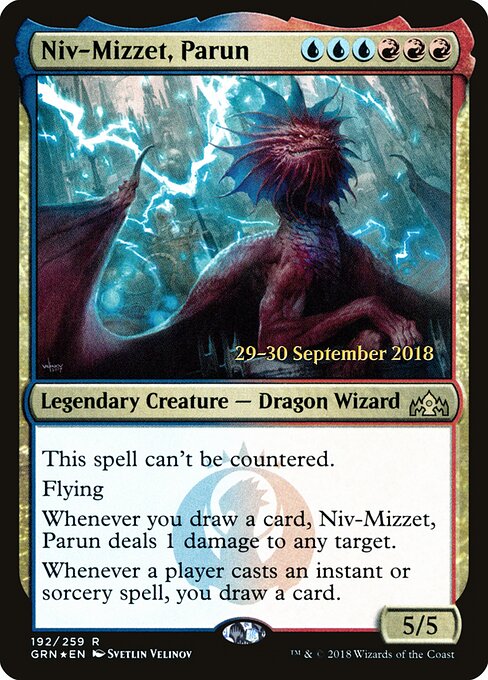 Niv-Mizzet, Parun — Guilds of Ravnica Promos 192s