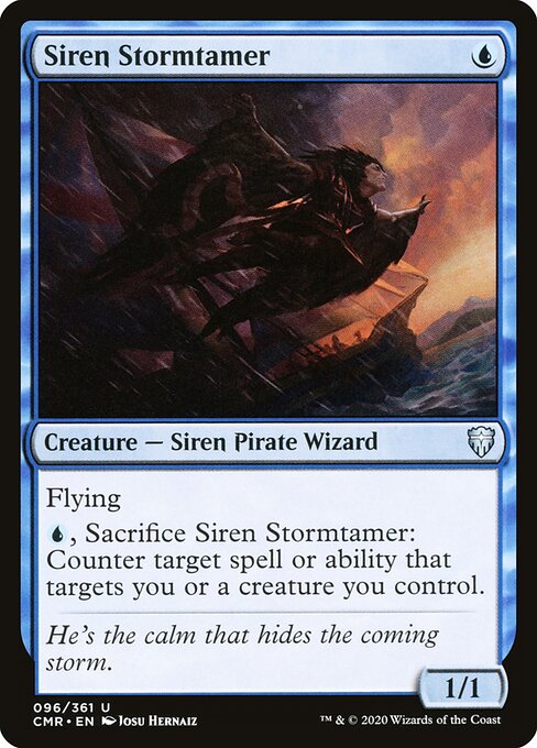 Domador de Tempestades Sireno — Commander Legends 96