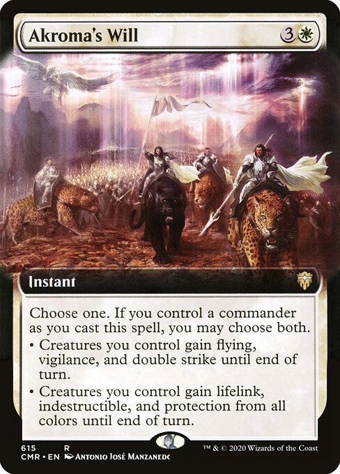 Vontade de Akroma — Commander Legends 615