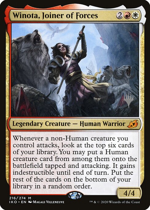 Winota, Agregadora de Forças — Ikoria: Lair of Behemoths Promos 216p