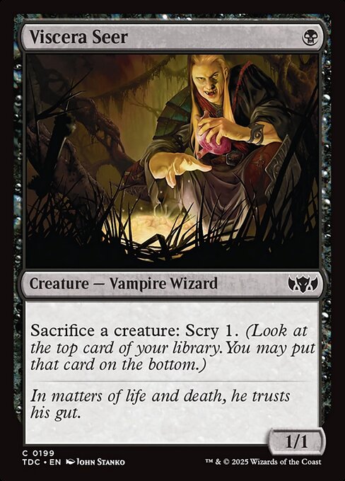 Vidente Visceral — Tarkir: Dragonstorm Commander 199