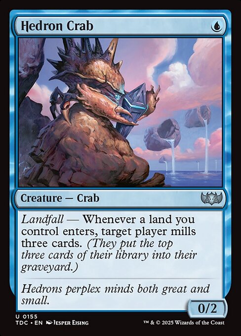Caranguejo de Edro — Tarkir: Dragonstorm Commander 155