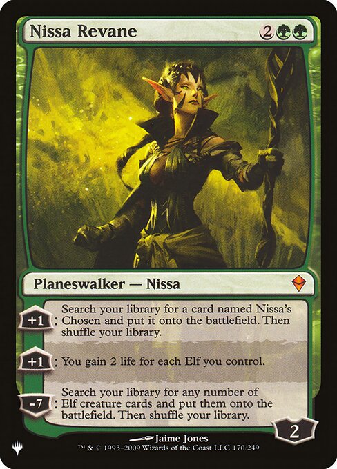 Nissa Revane — The List ZEN-170