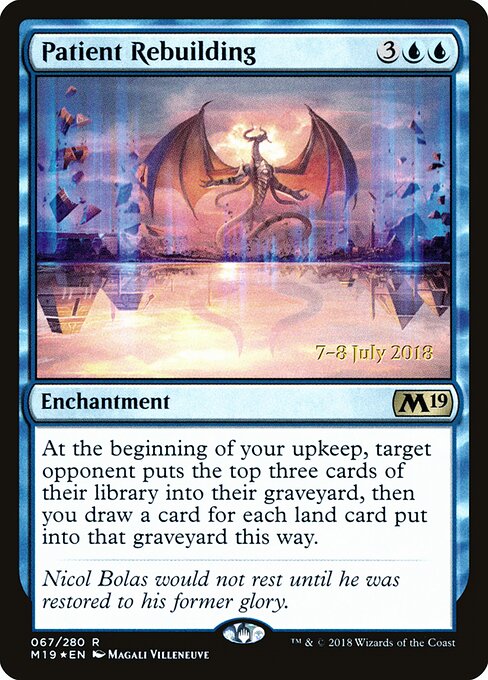 Reconstrução Paciente — Core Set 2019 Promos 67s