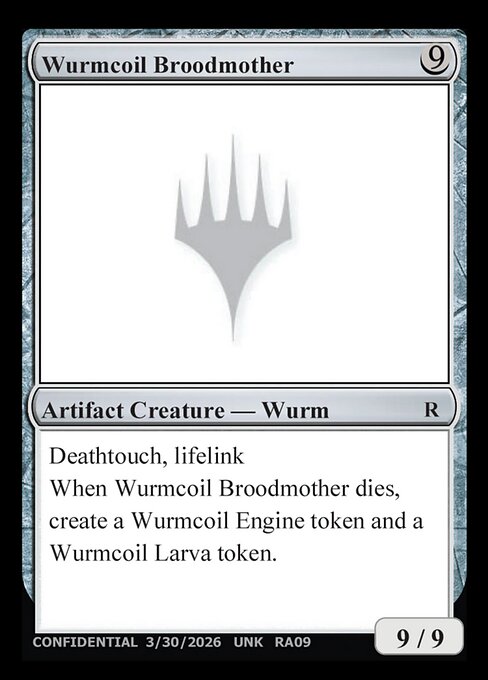 Wurmcoil Broodmother — Unknown Event RA09