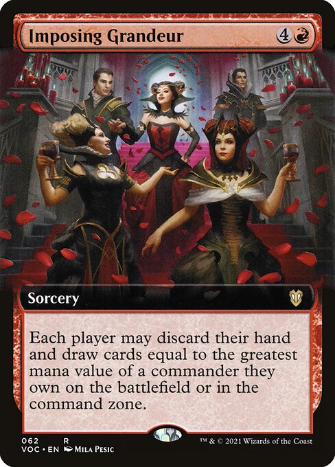 Grandiosidade Imponente — Crimson Vow Commander 62