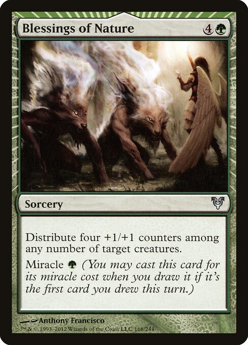 Bênçãos da Natureza — Avacyn Restored 168