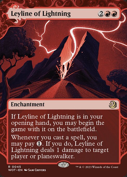 Linha de Força do Relâmpago — Wilds of Eldraine: Enchanting Tales 45