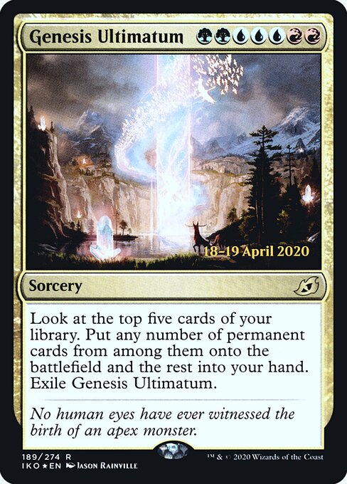 Ultimato da Gênese — Ikoria: Lair of Behemoths Promos 189s