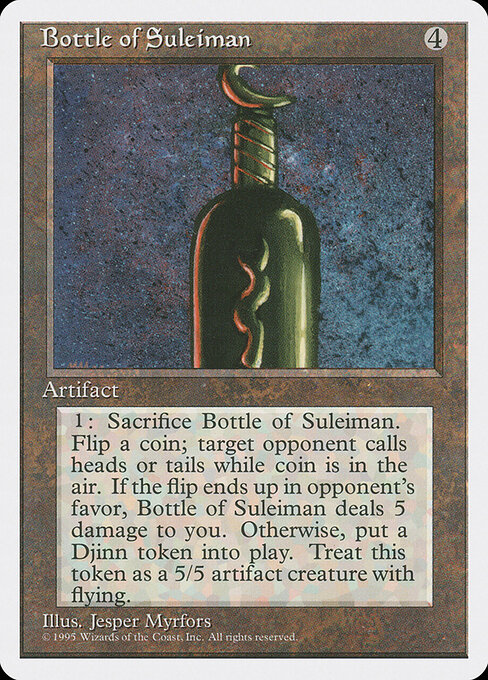 Garrafa de Suleiman — Fourth Edition 301