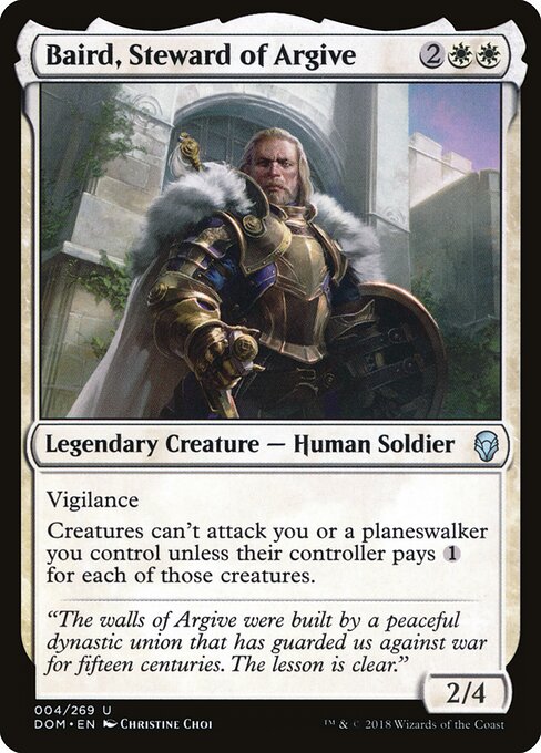 Baird, Guardião do Argivo — Dominaria 4