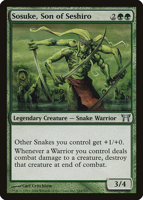 Sosuke, Filho de Seshiro — Champions of Kamigawa 244