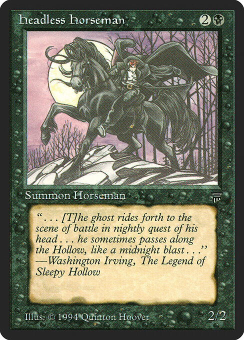 Headless Horseman — Legends 102