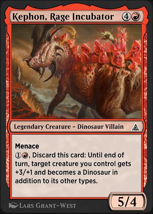 Kephon, Rage Incubator — Through the Omenpaths 84