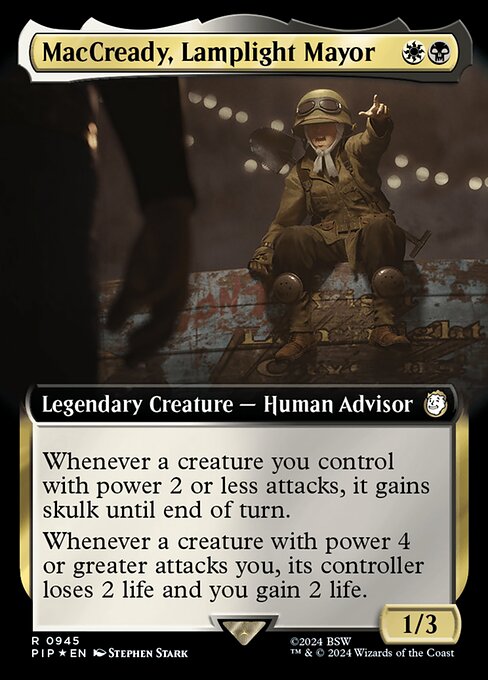 MacCready, Lamplight Mayor — Fallout 945