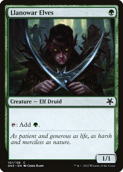 Elfos de Llanowar — Game Night: Free-for-All 101