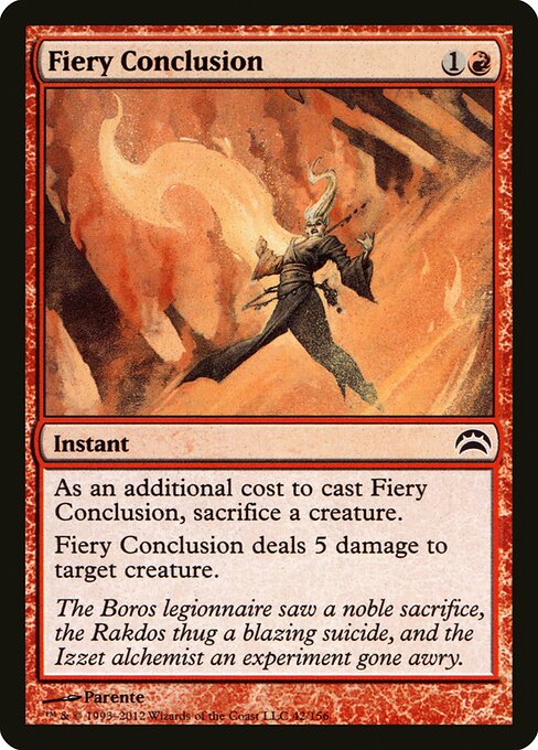 Conclusão Flamejante — Planechase 2012 42