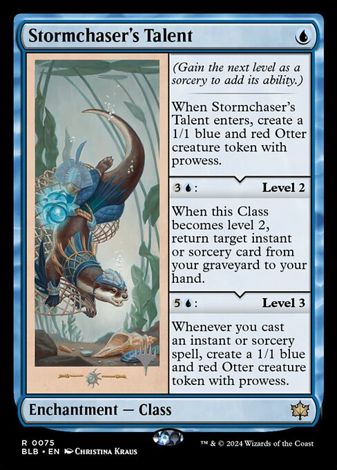 Stormchaser's Talent — Bloomburrow Promos 75p